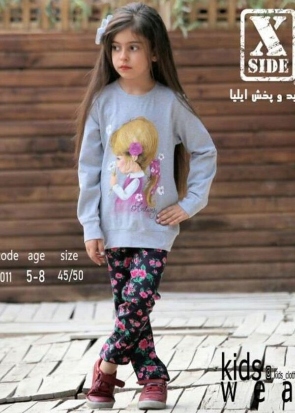 لباس دخترانه کد 1011