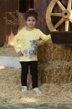 ست بلوز و شلوار گربه ای دخترانه