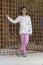 ست بلوز و شلوار دورس پنبه ای دخترانه - تصویر 3