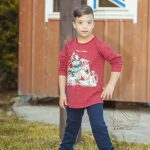 ست بلیز و شلوار پسرانه با طرح موتوری