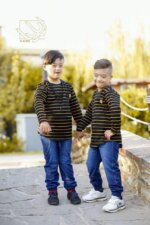 ست بلوز و شلوار شیک و ساده پسرانه - Image 5