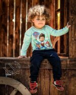 ست بلوز و شلوار پسرانه با طرح سگ نگهبان - Image 5