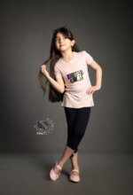 ست تی شرت و شلوار برمودا دخترانه بهاره - Image 4