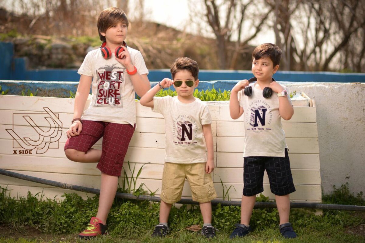 ست بلوز و شلوارک پسرانه بهاره نیویورک دیزاین - تصویر 4