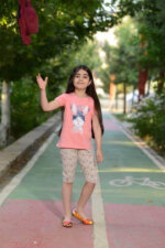 ست بلوز و شلوارک دخترانه بهاره خرگوش - Image 4