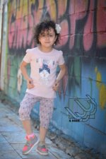 ست بلوز و شلوارک دخترانه بهاره خرگوش - Image 2