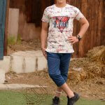 ست بلوز و شلوارک هاوایی