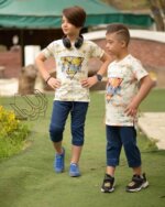 ست بلوز و شلوارک هاوایی بهاره پسرانه - تصویر 3