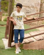 ست بلوز و شلوارک هاوایی بهاره پسرانه - تصویر 4