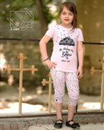 ست بلوز و شلوارک آمبرلا دخترانه بهاره - Image 3