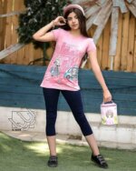 بلوز و شلوار برمودا دخترانه بهاره - Image 5