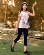 بلوز و شلوار برمودا دخترانه بهاره - Image 3