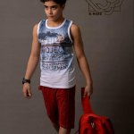 ست تاپ و شلوارک پسرانه