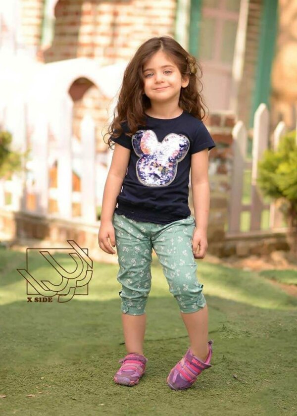 ست بلوز کمرکش و شلوارک