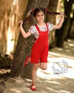 لباس بندی دخترانه بهاره - Image 2