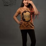 ست بلوز و شلوار دخترانه فندی