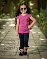 بلوز و شلوارک طرح گیلاسی