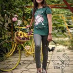 ست بلوز و شلوار دخترانه طرح کلاه پولکی