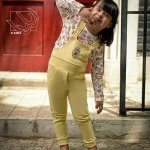 بلوز و شلوار پیشبندی دخترانه - طرح جغد