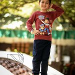 ست بلوز و شلوار پسرانه با طرح سگ نهگبان