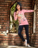 ست بلوز و شلوار دخترانه با طرح دوچرخه - Image 5