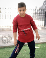 ست بلوز و شلوار و سوییشرت پسرانه - Image 5
