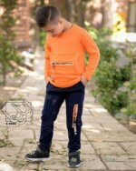 ست بلوز و شلوار و سوییشرت پسرانه - Image 10