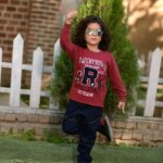 ست بلوز و شلوار لی پسرانه پاییزه