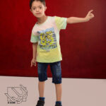 ست بلوز و شلوارک لی پسرانه تابستانه