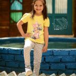 ست بلوز و شلوار دخترانه با طرح میکی موس - بهاره