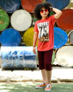 ست بلوز و شلوارک پسرانه با طرح سیسیل - Image 3