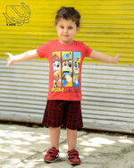 ست بلوز و شلوارک پسرانه با طرح سگ پاترول - Image 3