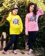 ست بلوز و شلوار پاییزه دخترانه طرح ماتیک - Image 4