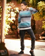 ست بلوز و شلوار پسرانه مدل رنگین کمان