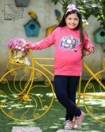 ست بلوز و شلوار پاییزه دخترانه طرح ماتیک - Image 5
