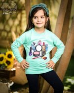 ست بلوز و شلوار پاییزه دخترانه طرح ماتیک - Image 6