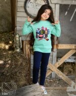 ست بلوز و شلوار پاییزه دخترانه طرح ماتیک - Image 8