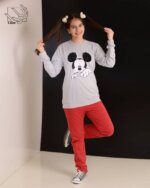 ست بلوز و شلوار دخترانه میکی موس - Image 3