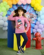 ست هودی و شلوار پاییزه دخترانه با طرح کفشدوزک - Image 9