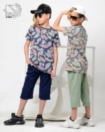 ست بلوز و شلوار پسرانه هاوایی - Image 8