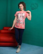 ست تی شرت و شلوار دخترانه - بهاره - Image 5