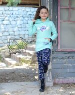 ست هودی و شلوار دخترانه پاییزه – اسب تک شاخ - Image 4