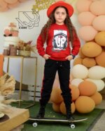 ست بلوز و شلوار پاییزه با طرح هدفون - Image 5