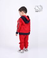 ست هودی جیب دار و شلوار پاییزه پسرانه - Image 3