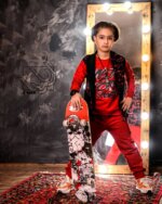 لباس بچه گانه پسرانه قرمز