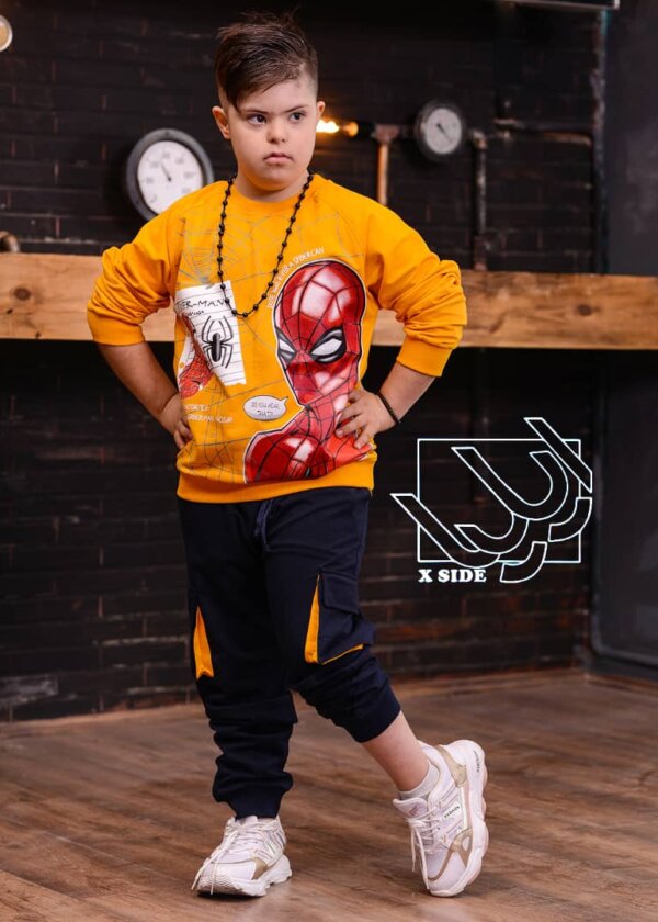 بلوز پسرانه نارنجی