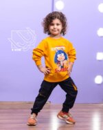 ست بلوز و شلوار زمستانه پسرانه با طرح سونیک - تصویر 4