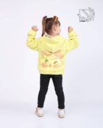 سوییشرت تک تمام کرک با طرح گربه اشرافی - Image 3