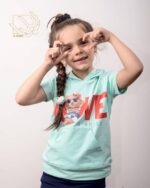 ست کراپ هودی کلاهدار و شلوار با طرح تدی - Image 9