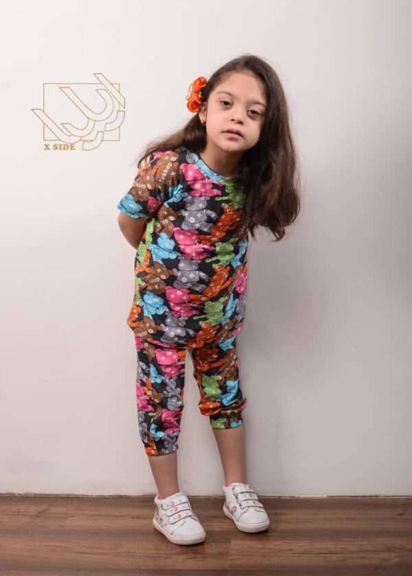 ست تیشرت و ساق خرس خرسی بهاره